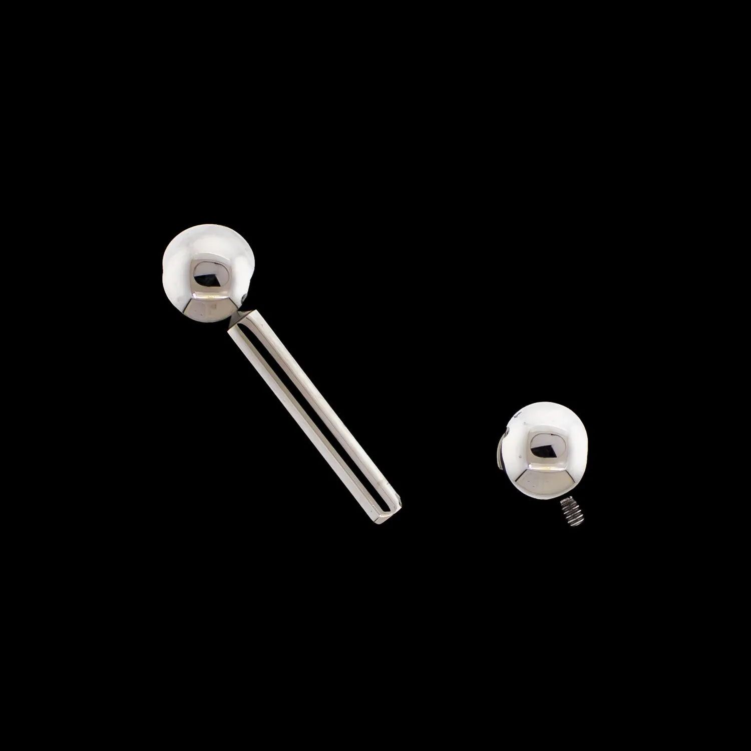 10G Internally Threaded Straight Barbells