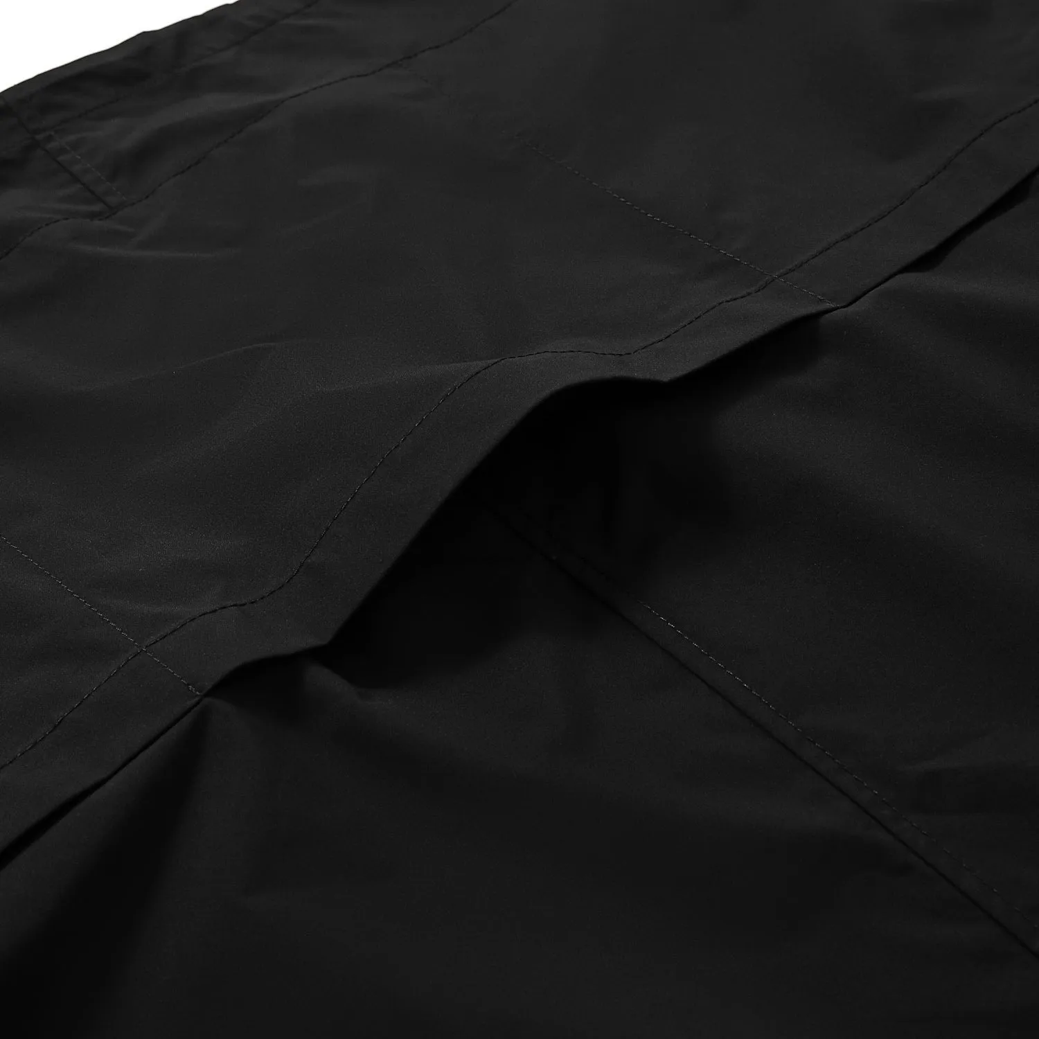 A[S]USL MULTI POCKETS KIMONO-BLACK