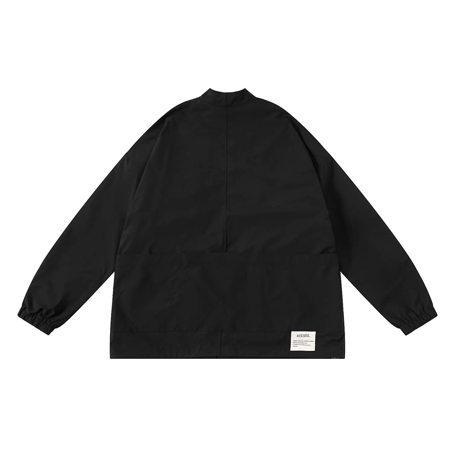 A[S]USL MULTI POCKETS KIMONO-BLACK