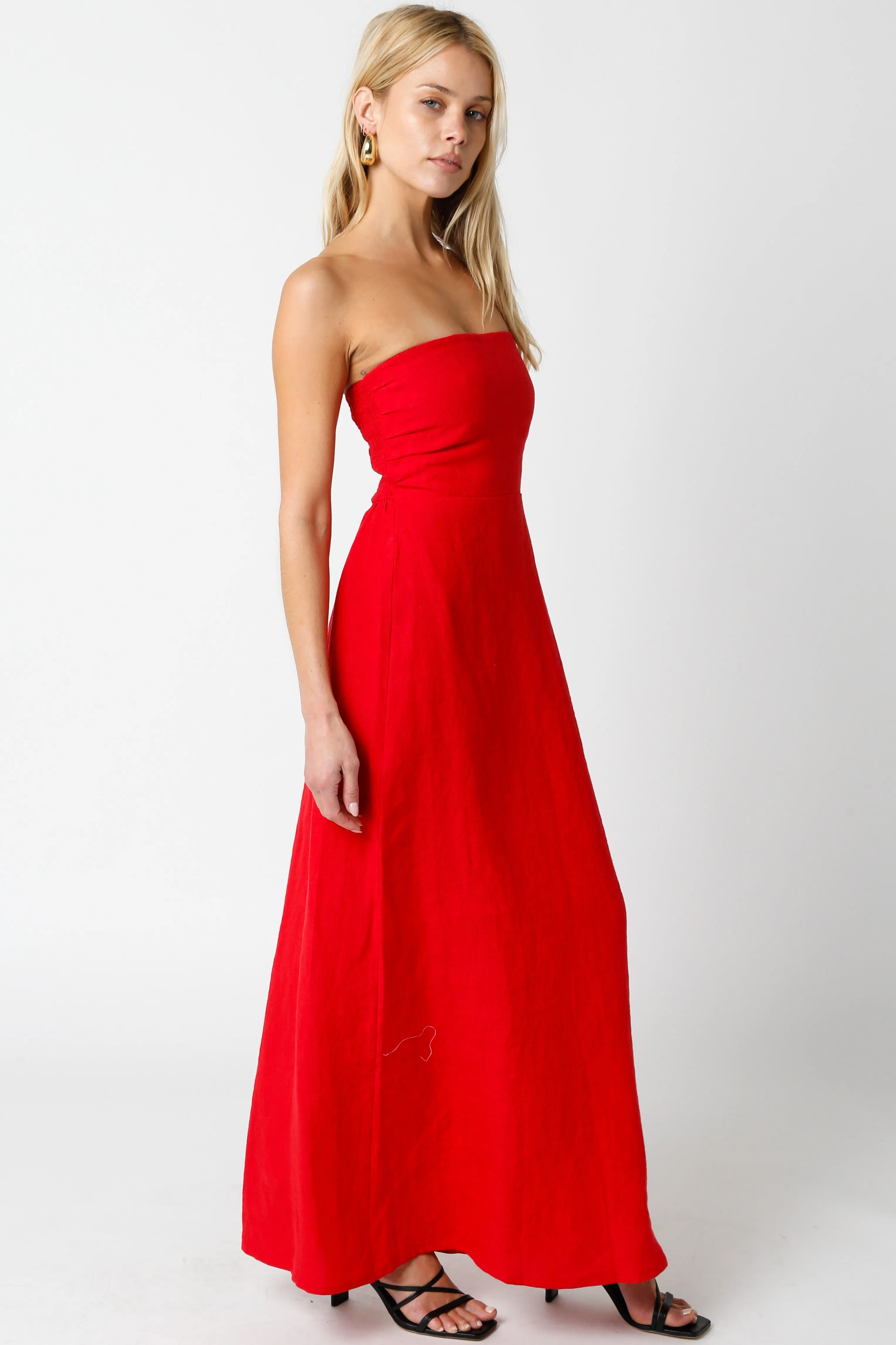 Blair Linen Maxi Dress