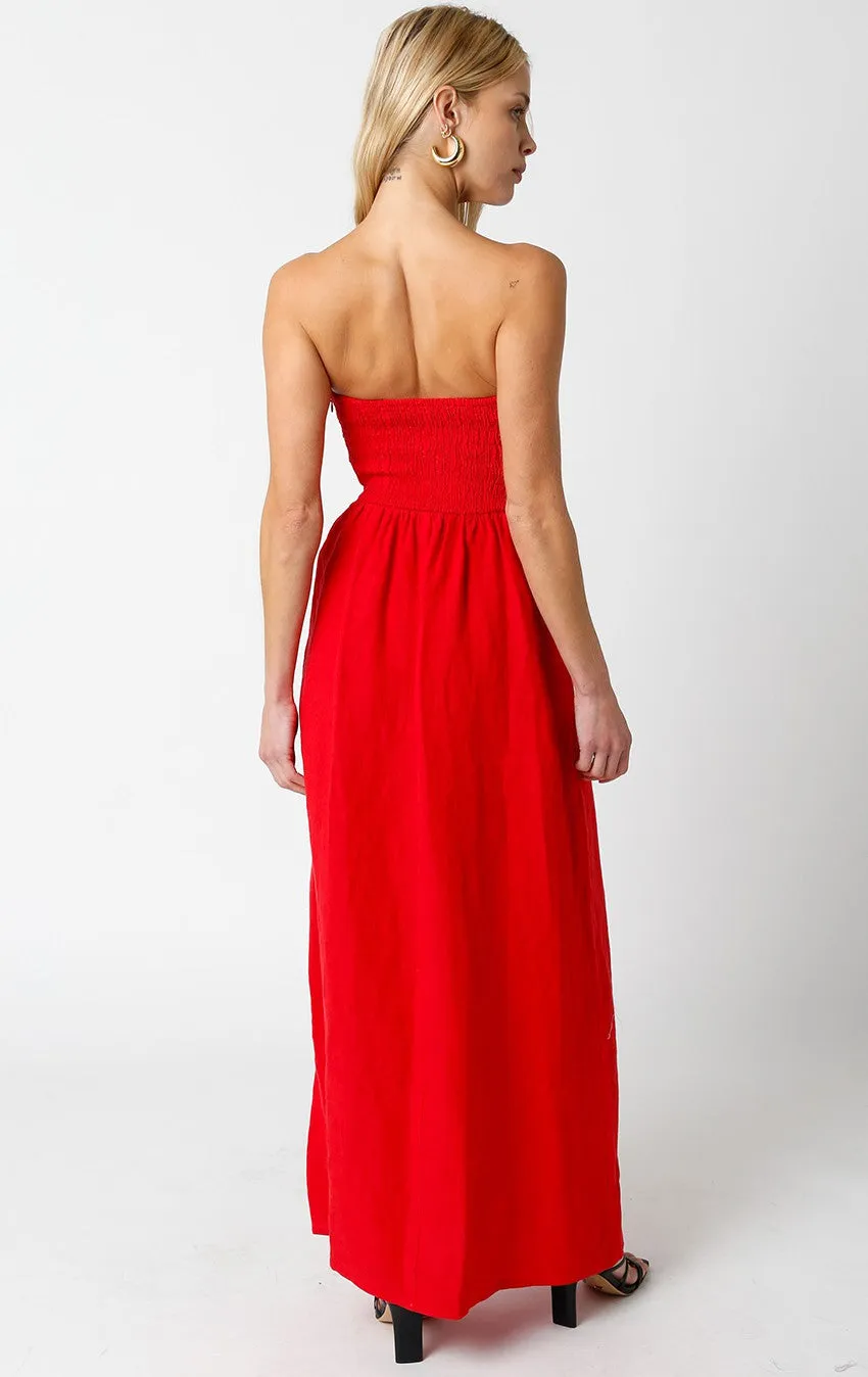 Blair Linen Maxi Dress