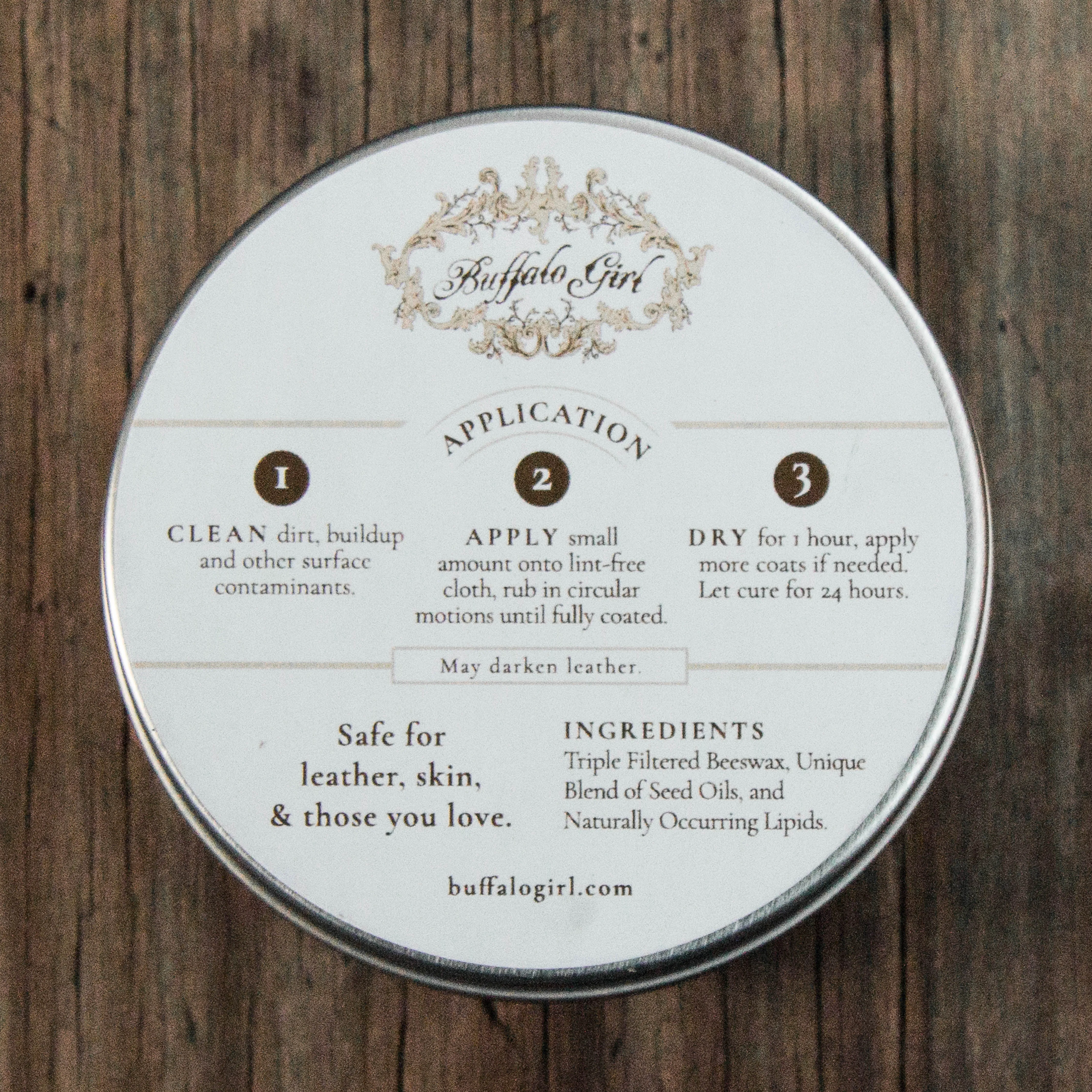 Buffalo Girl Leather Cream