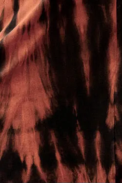 Calla Lily Dress - shibori