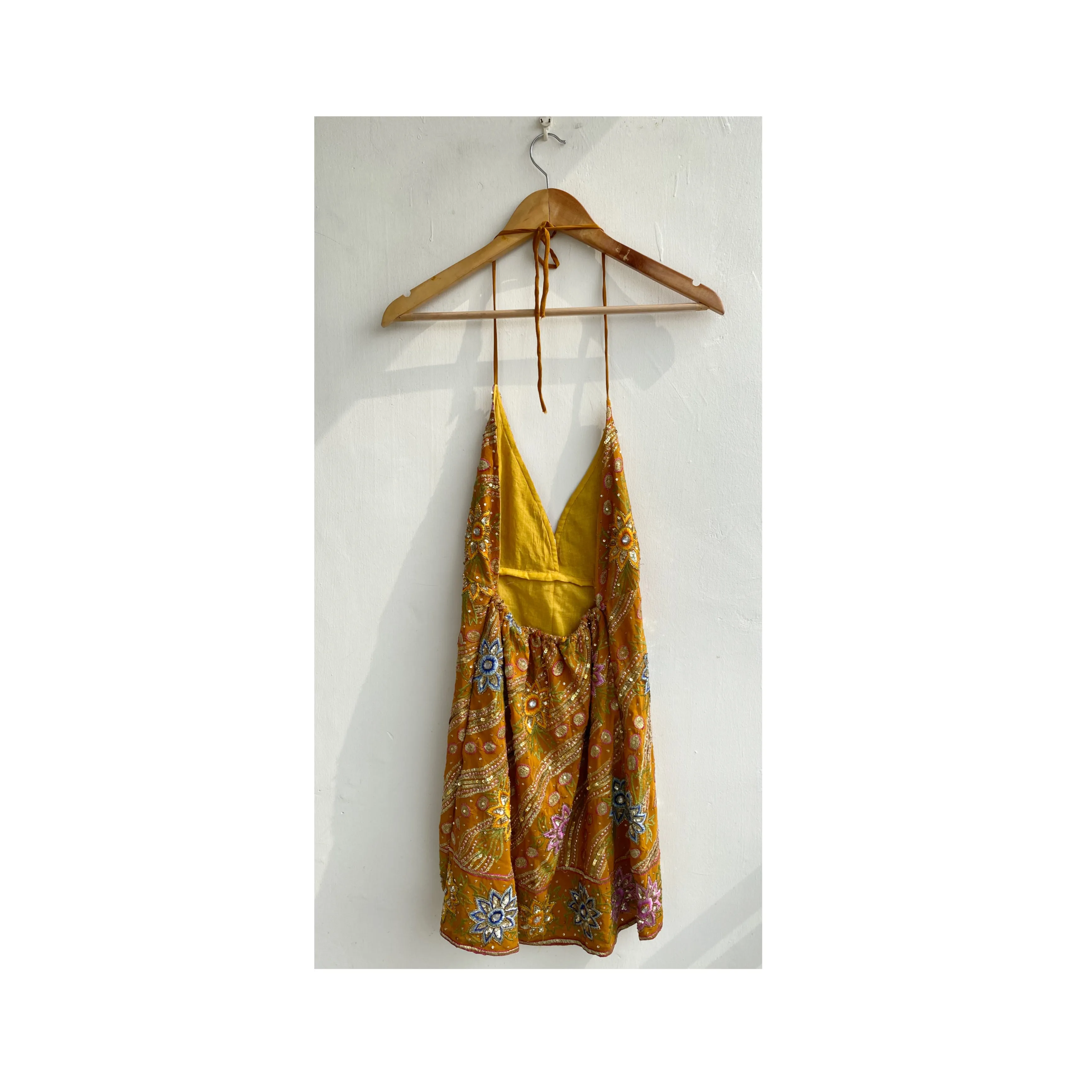 Celestial orange dress