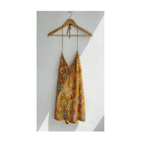Celestial orange dress