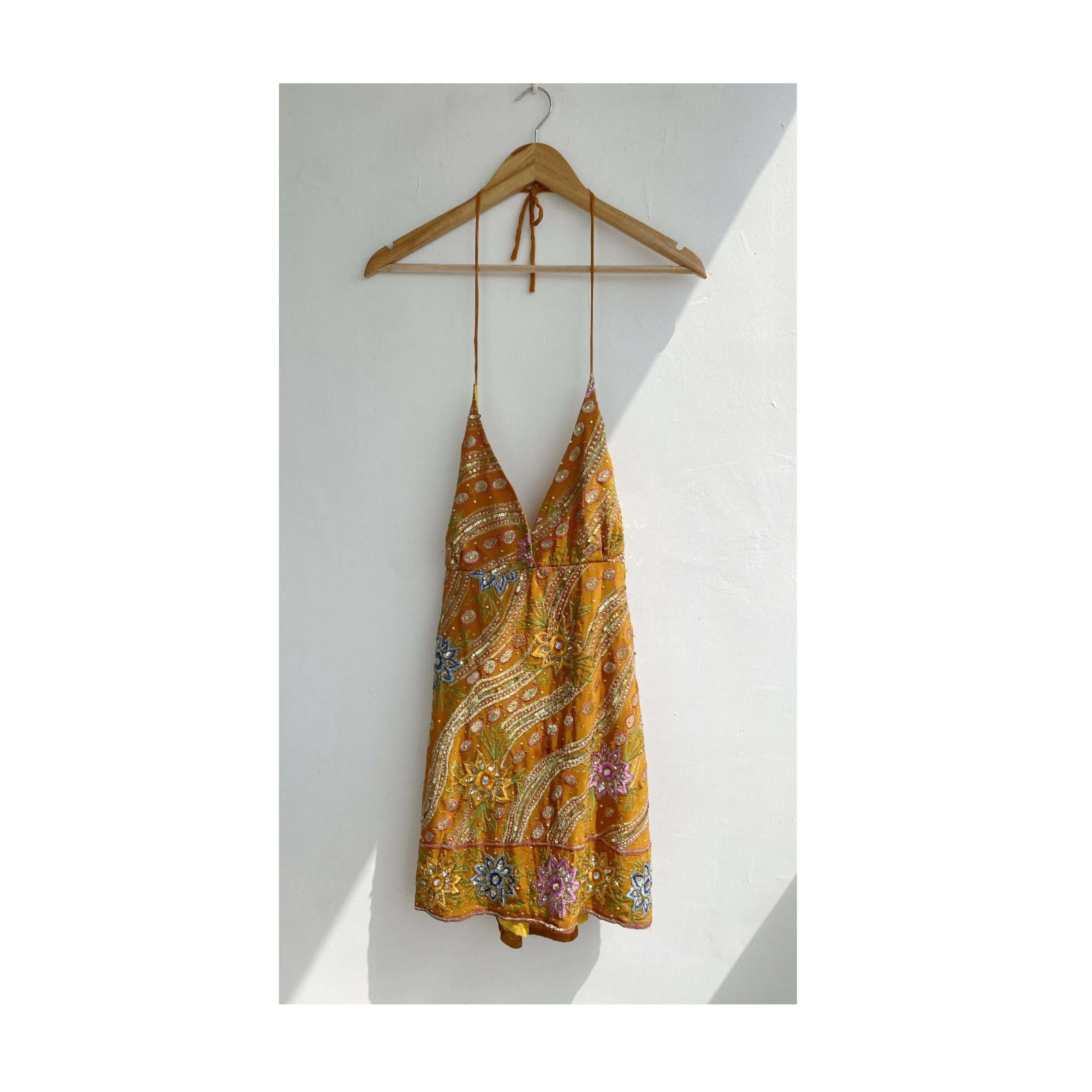 Celestial orange dress