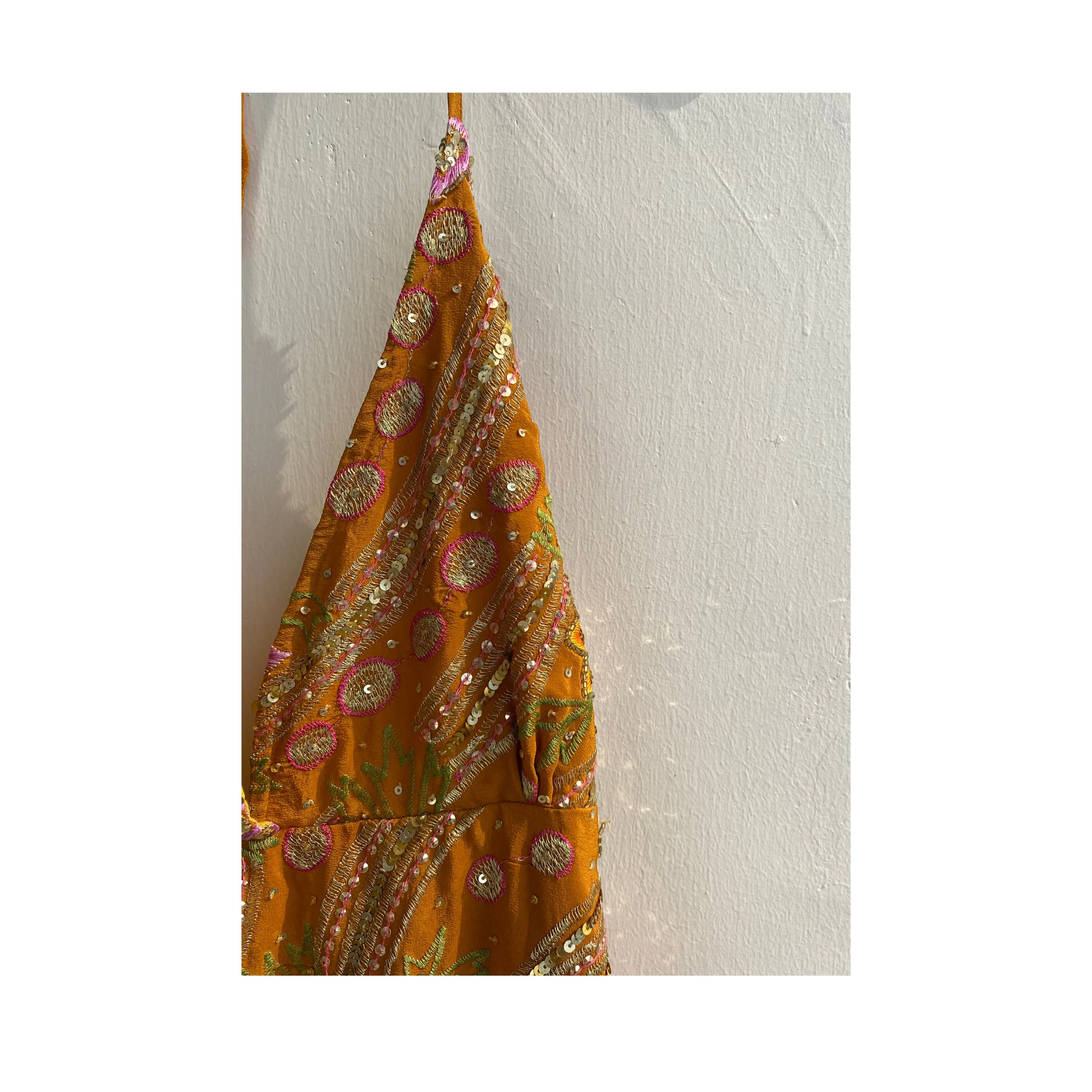 Celestial orange dress