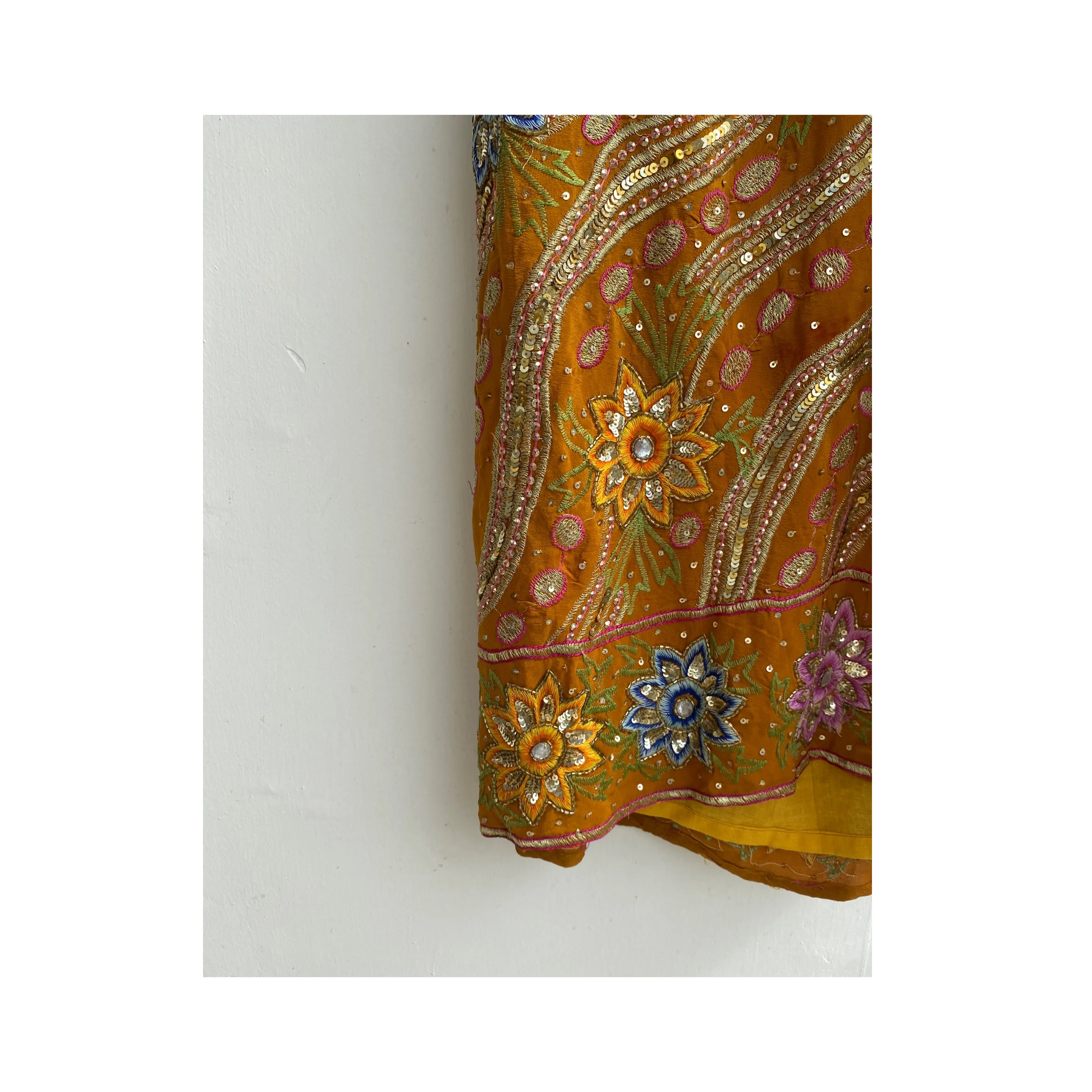 Celestial orange dress