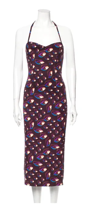 CHLOE eye print dress 2 WEEK RENTAL
