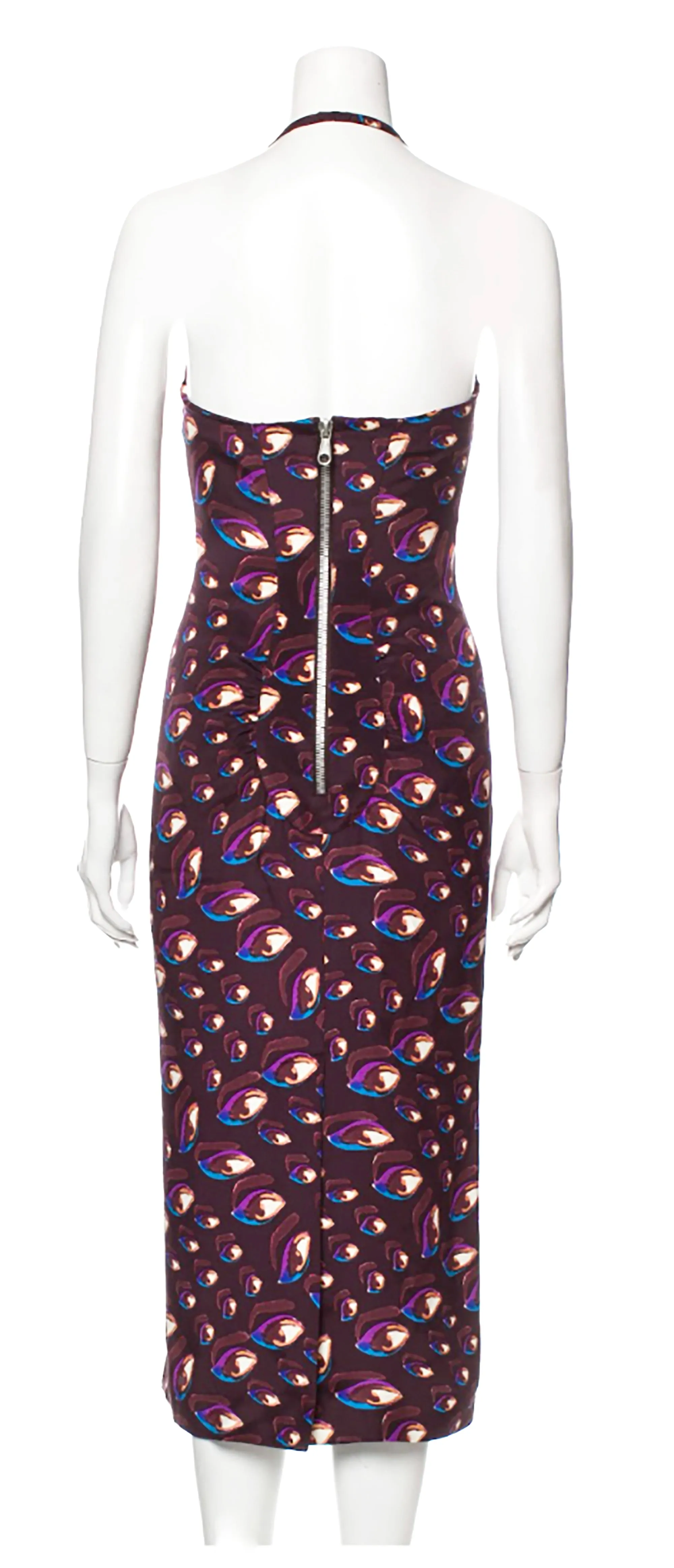 CHLOE eye print dress 2 WEEK RENTAL