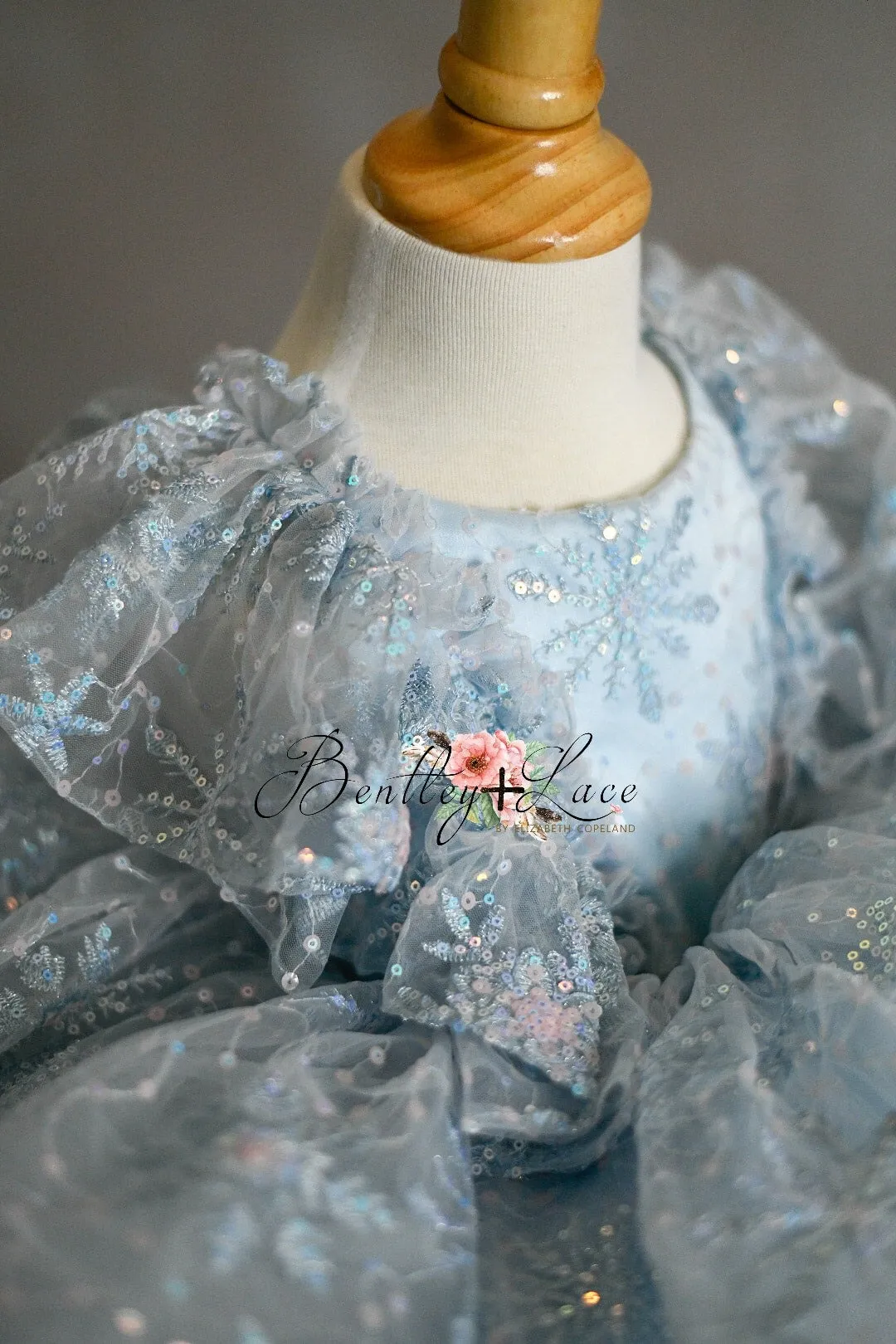 Elsa Floor-Length Cascade Dress | Choose Your Color & Fabric | Editorial Couture Gown for Special Occasions