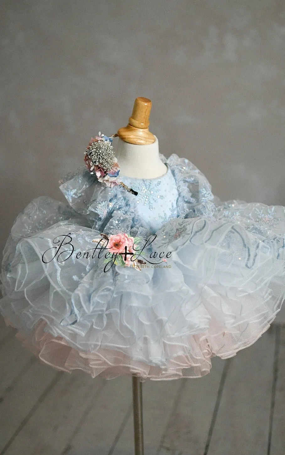Elsa Petal Dress | Choose Your Color & Fabric | Editorial Couture Gown for Special Occasions