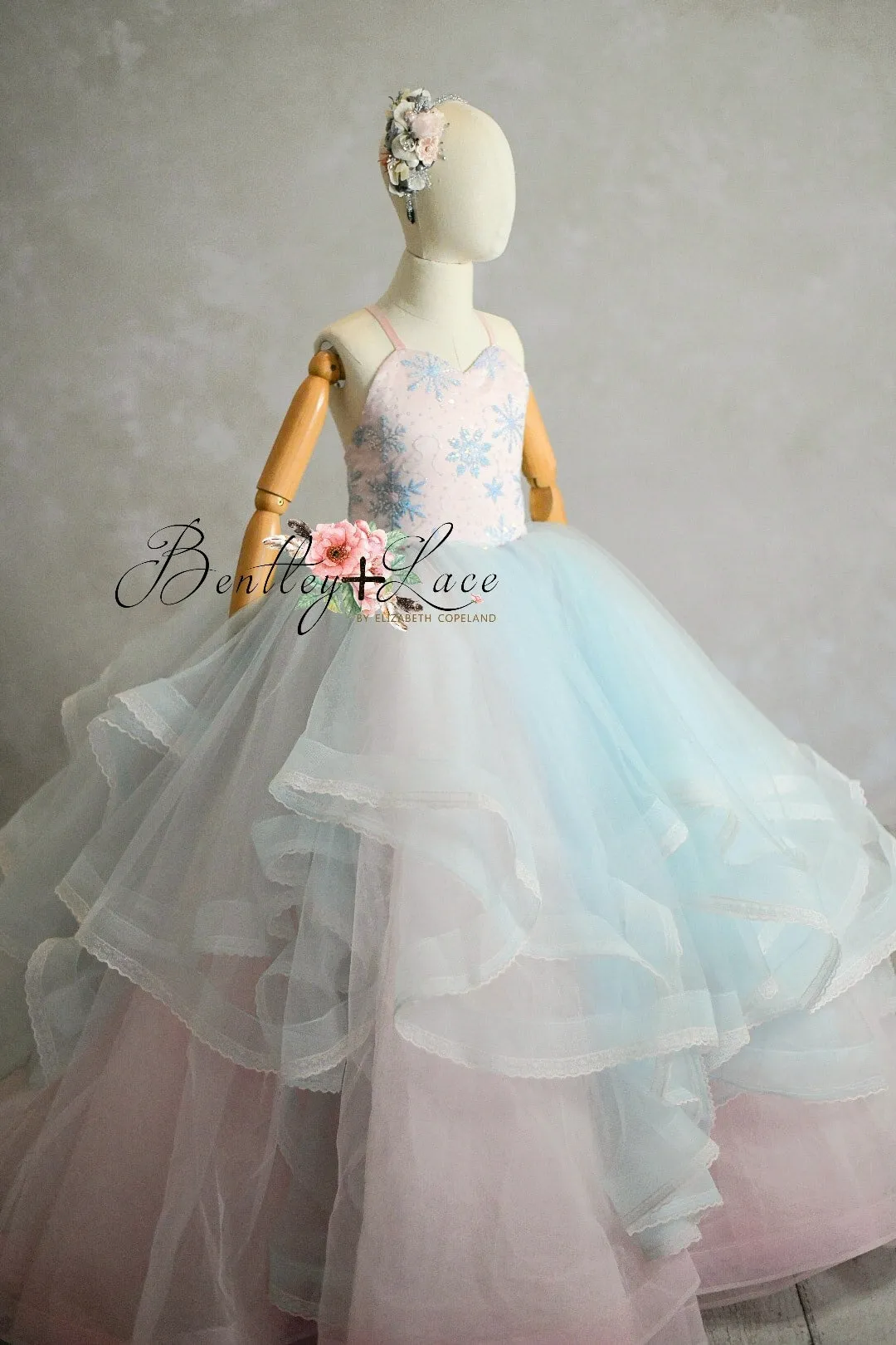 Elsa Petal Dress | Choose Your Color & Fabric | Editorial Couture Gown for Special Occasions