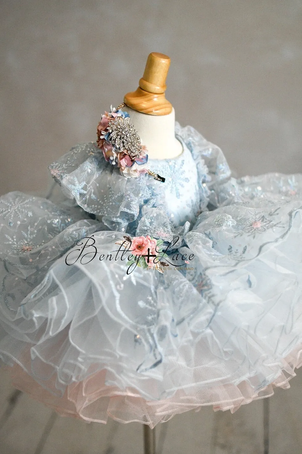 Elsa Petal Dress | Choose Your Color & Fabric | Editorial Couture Gown for Special Occasions