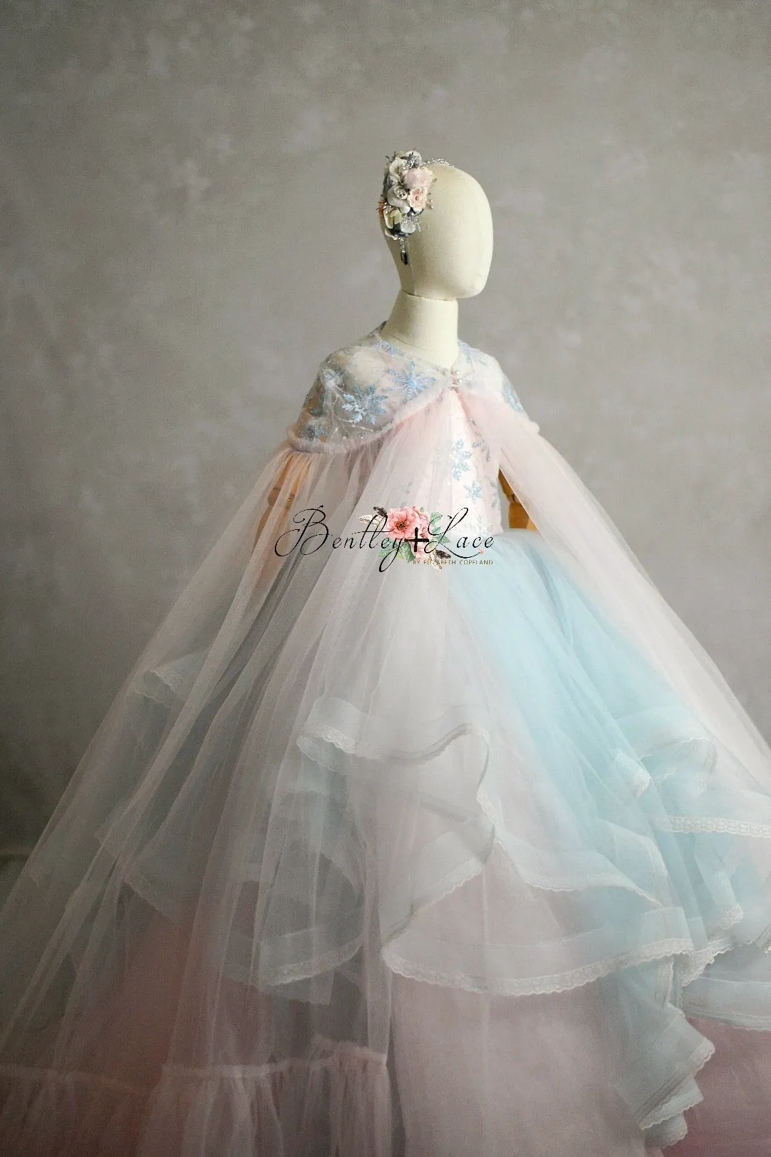 Elsa Petal Dress | Choose Your Color & Fabric | Editorial Couture Gown for Special Occasions