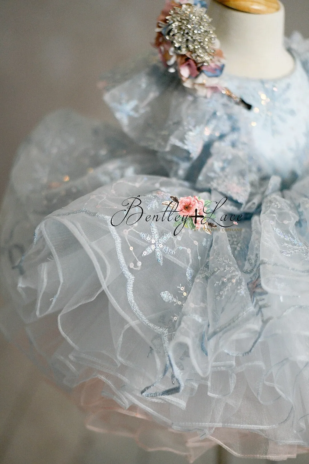 Elsa Petal Dress | Choose Your Color & Fabric | Editorial Couture Gown for Special Occasions