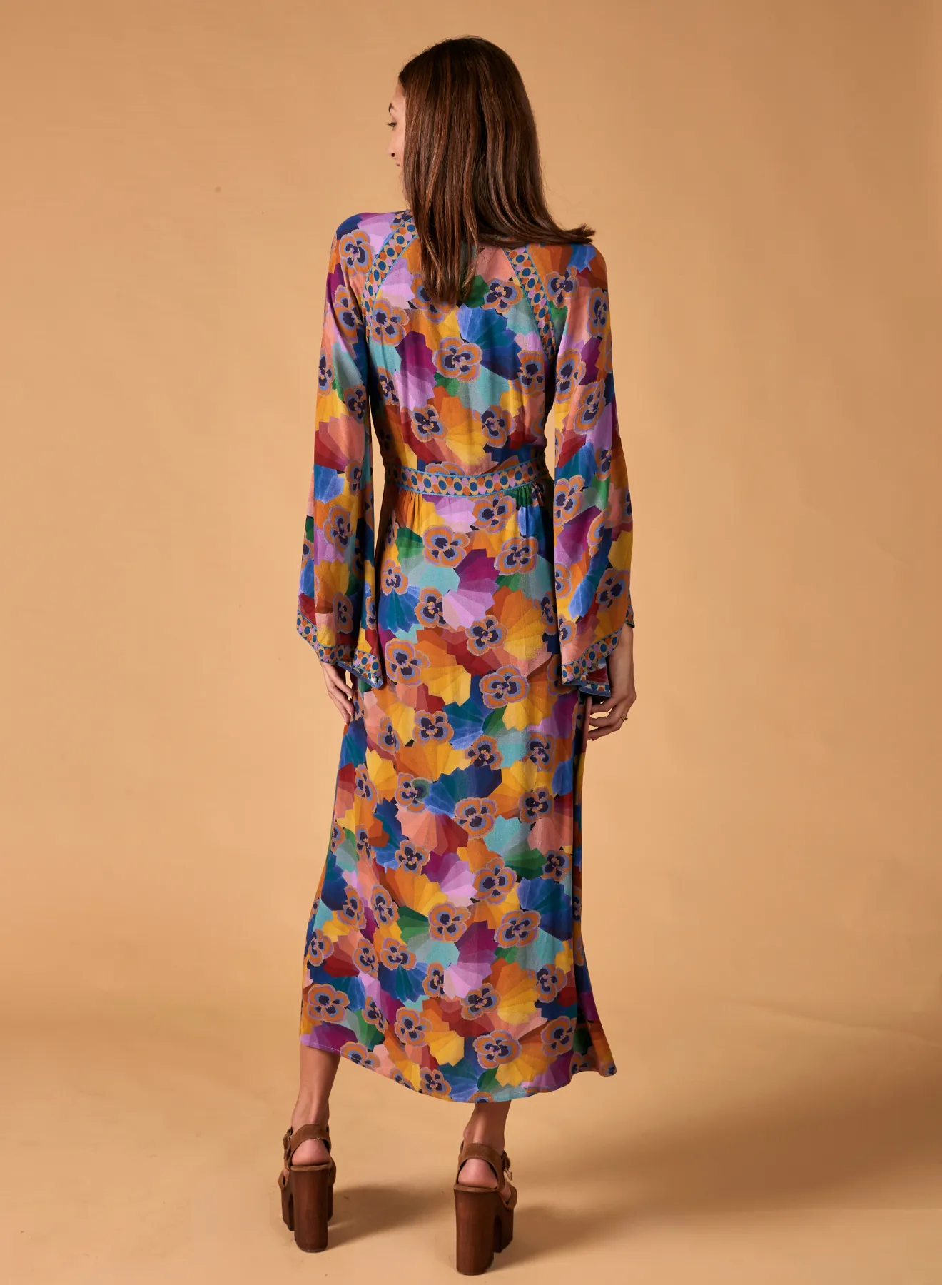 Hazel Midi Dress - Prism