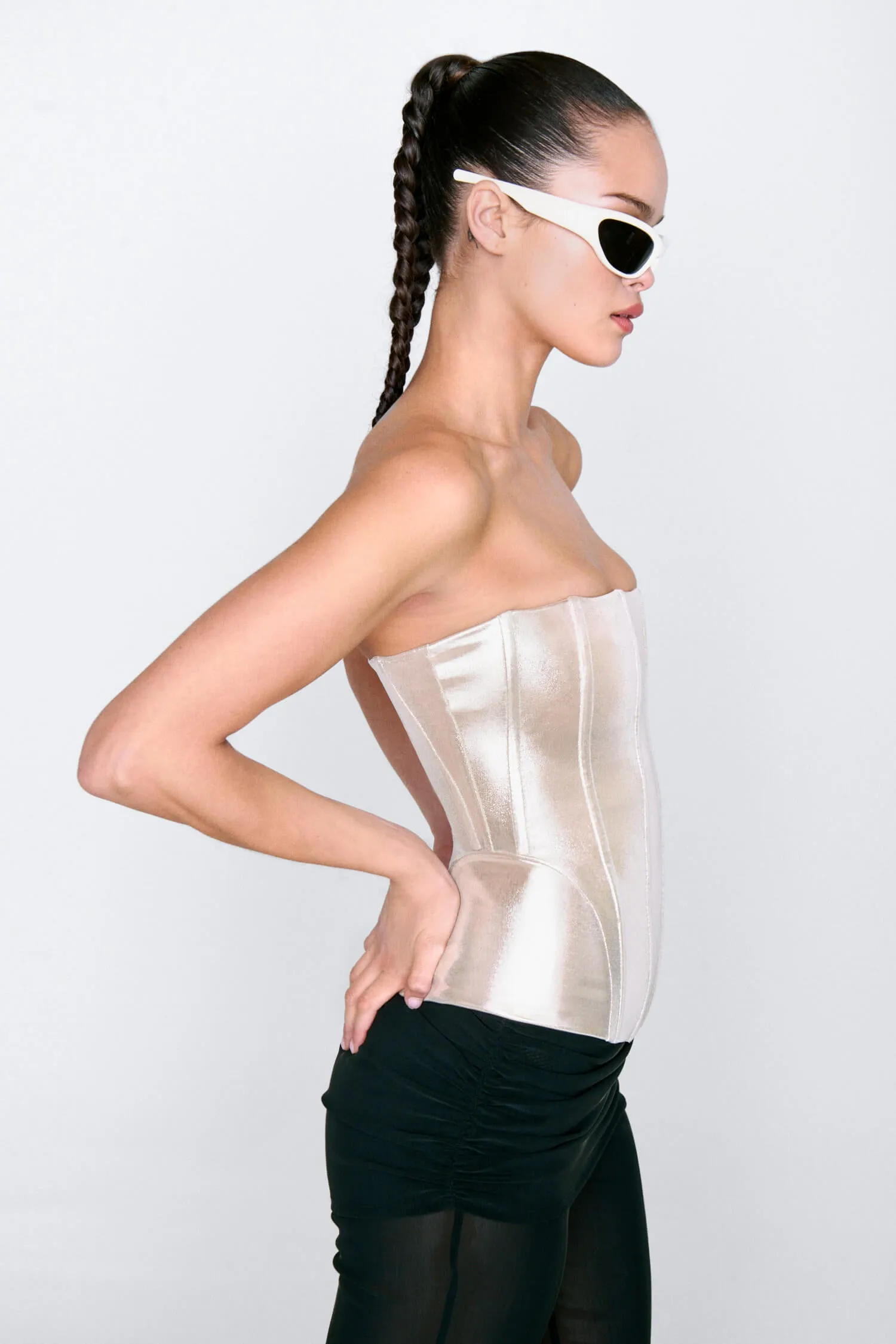LIBRA CORSET - METALLIC