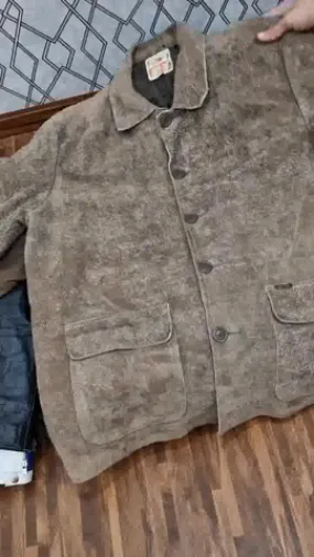 Mens vintage leather jacket