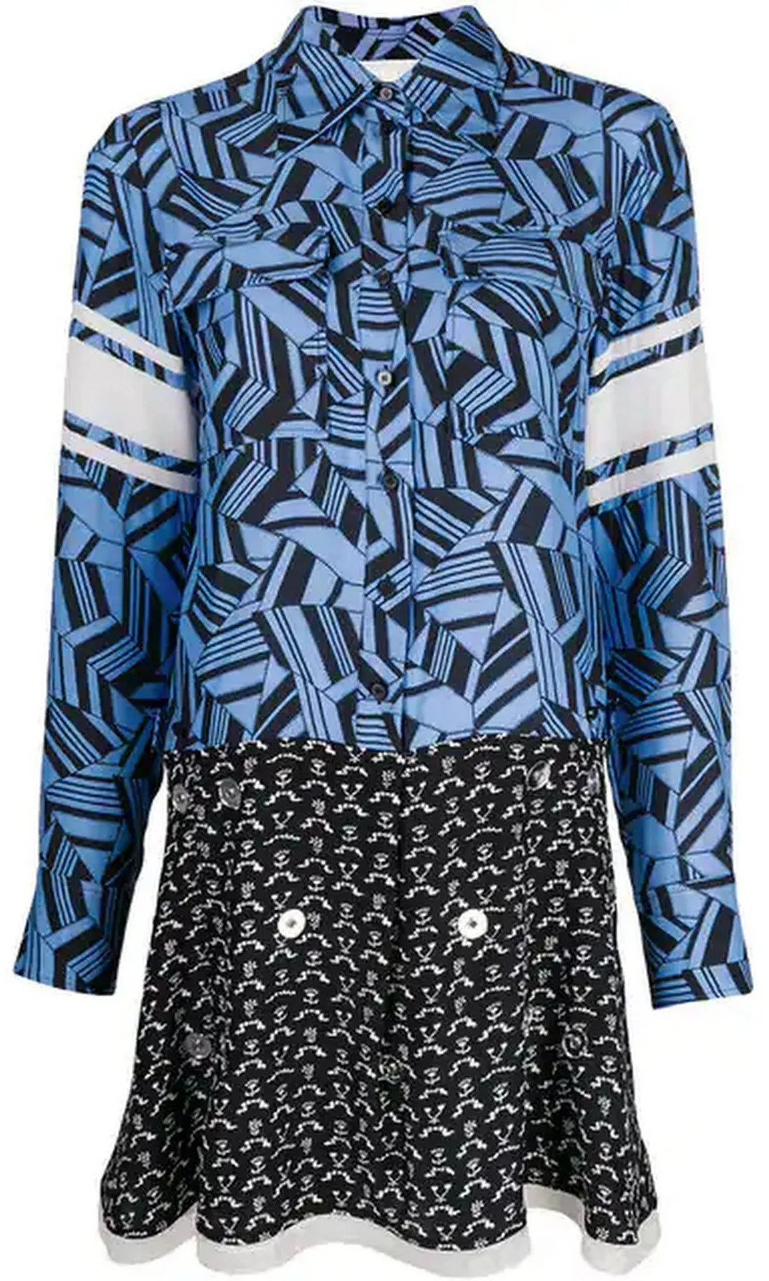 Multi-Pattern Dress