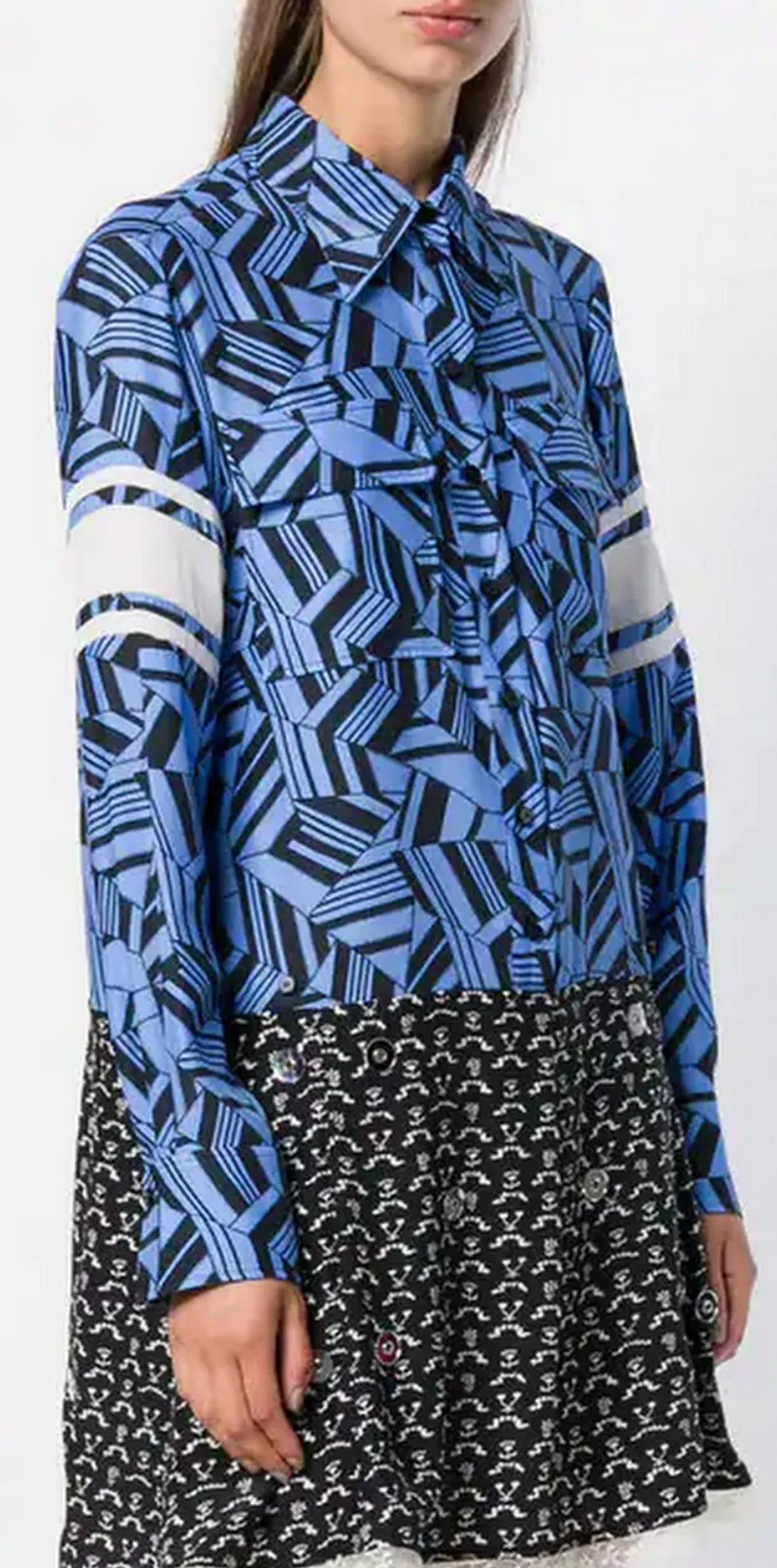 Multi-Pattern Dress