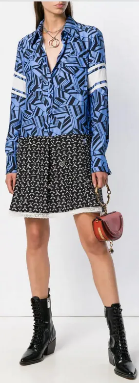 Multi-Pattern Dress