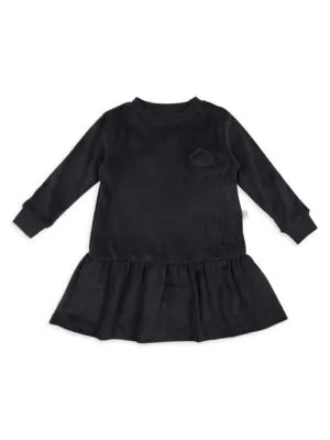 Pouf
 Baby's & Girl's Velour Crewneck Dress