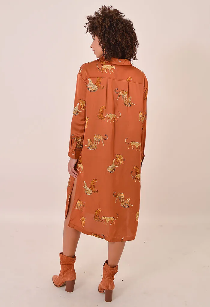 Regina Dress-Brown
