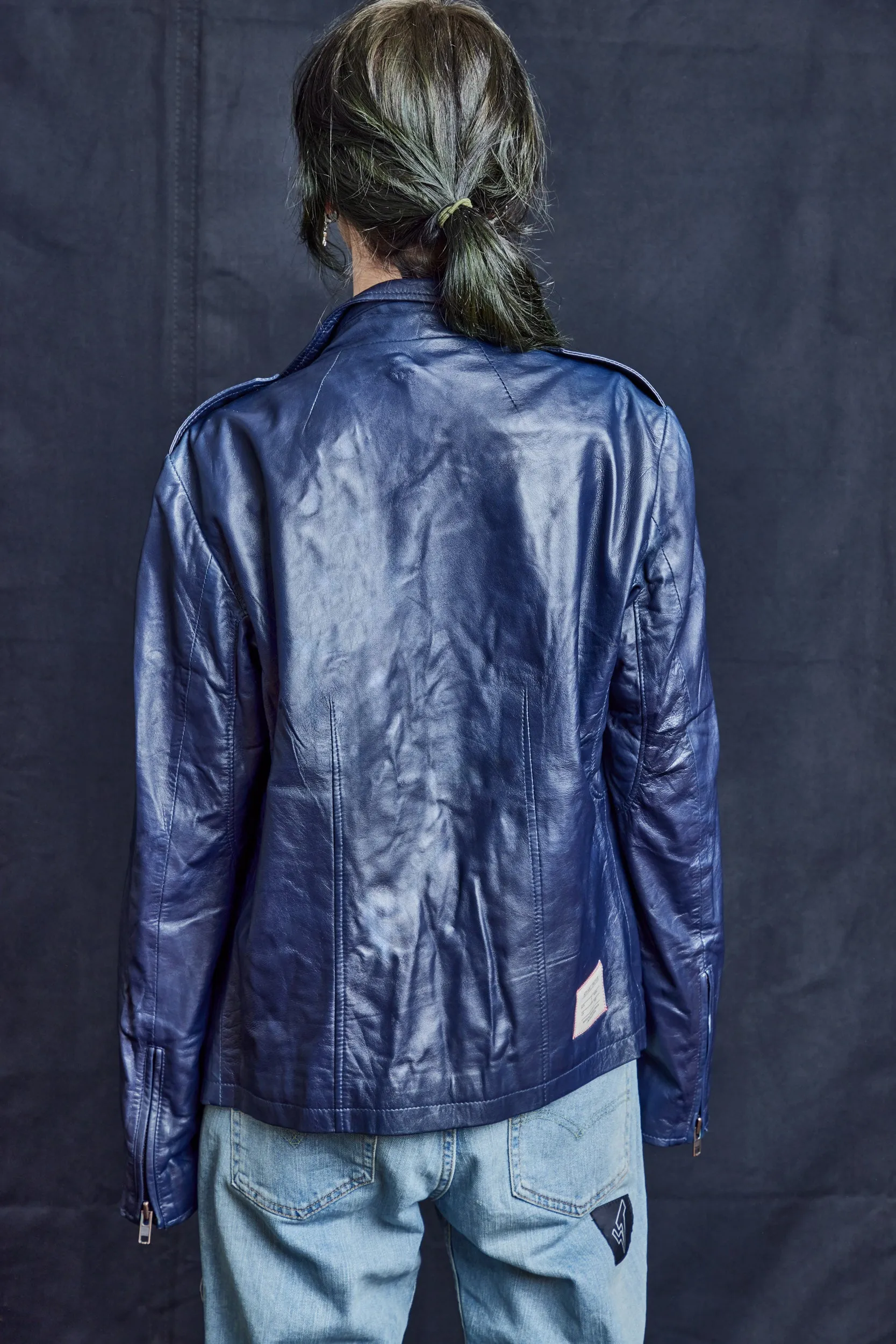 Rock n Roll Leather Biker Jacket