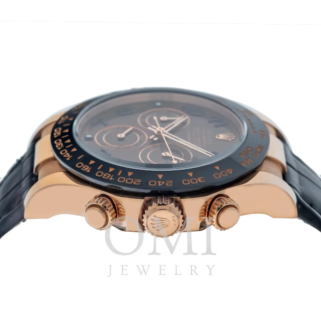 Rolex Rose Gold Cosmograph Daytona 116515LN 40MM Chocolate Dial