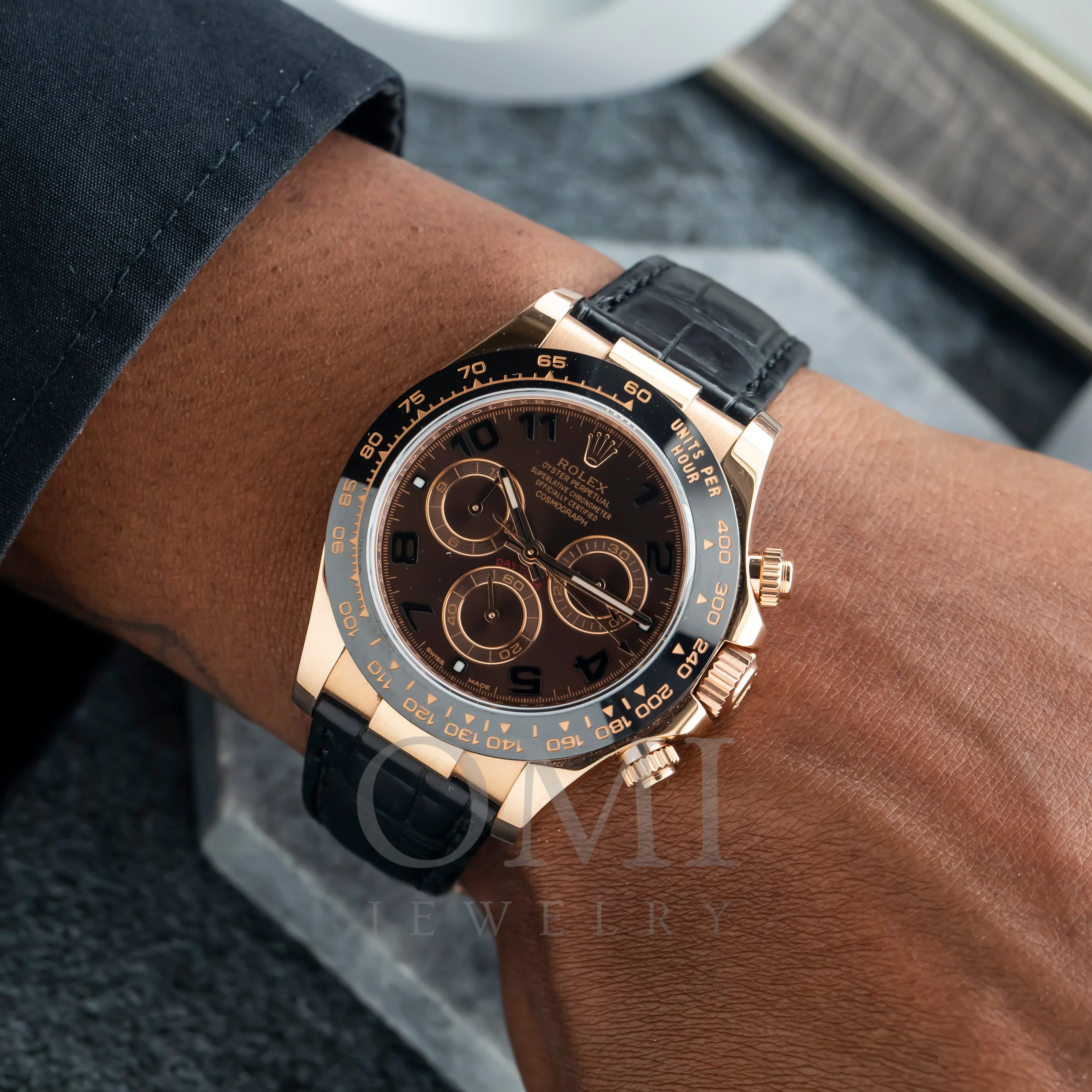 Rolex Rose Gold Cosmograph Daytona 116515LN 40MM Chocolate Dial