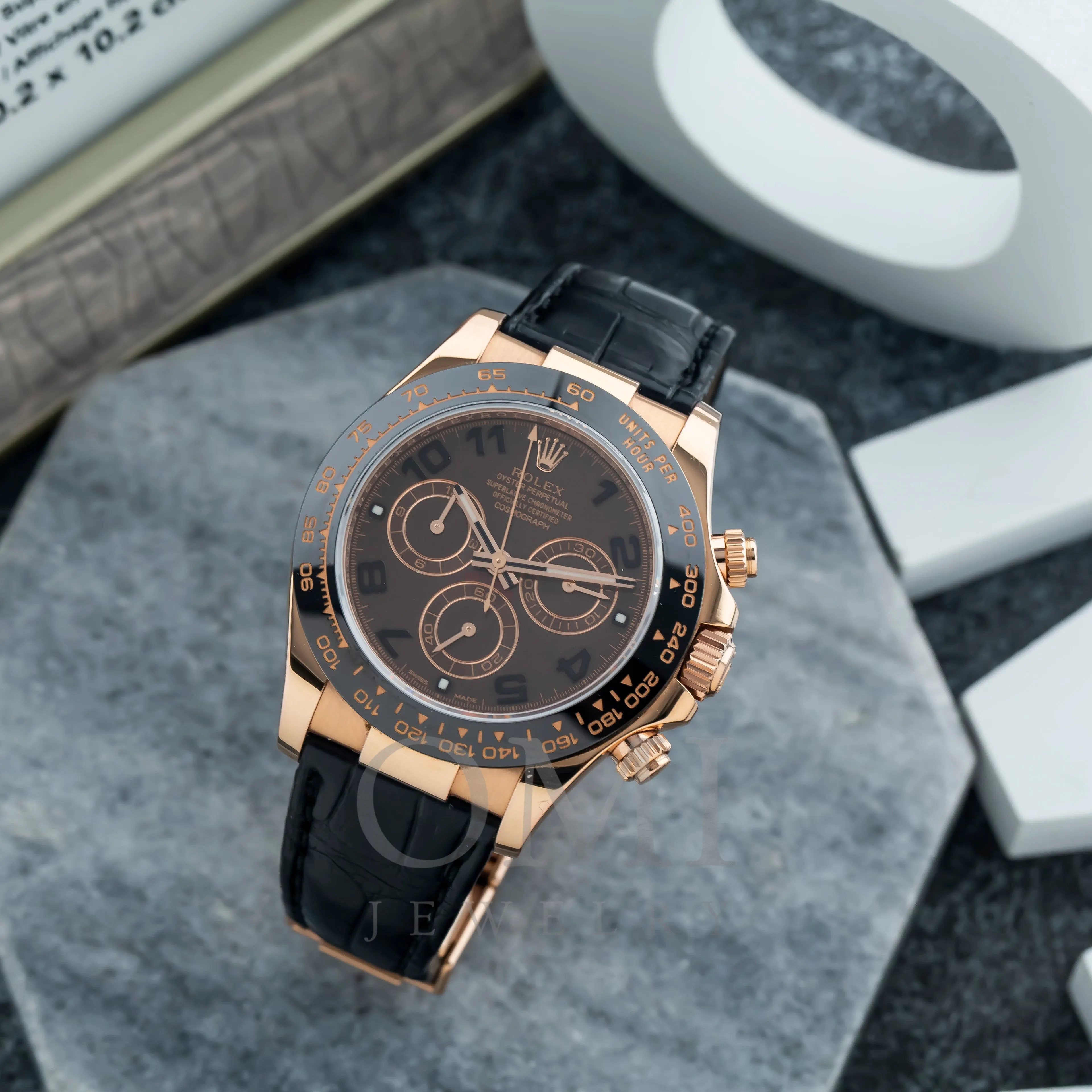 Rolex Rose Gold Cosmograph Daytona 116515LN 40MM Chocolate Dial