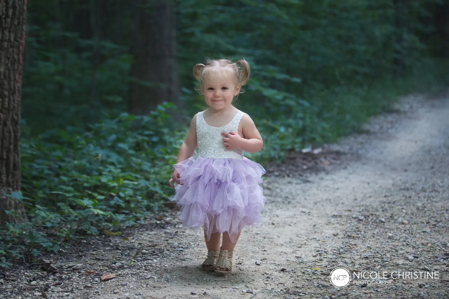 The Alanna Dress - Purple