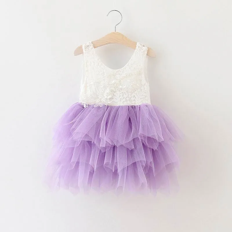 The Alanna Dress - Purple