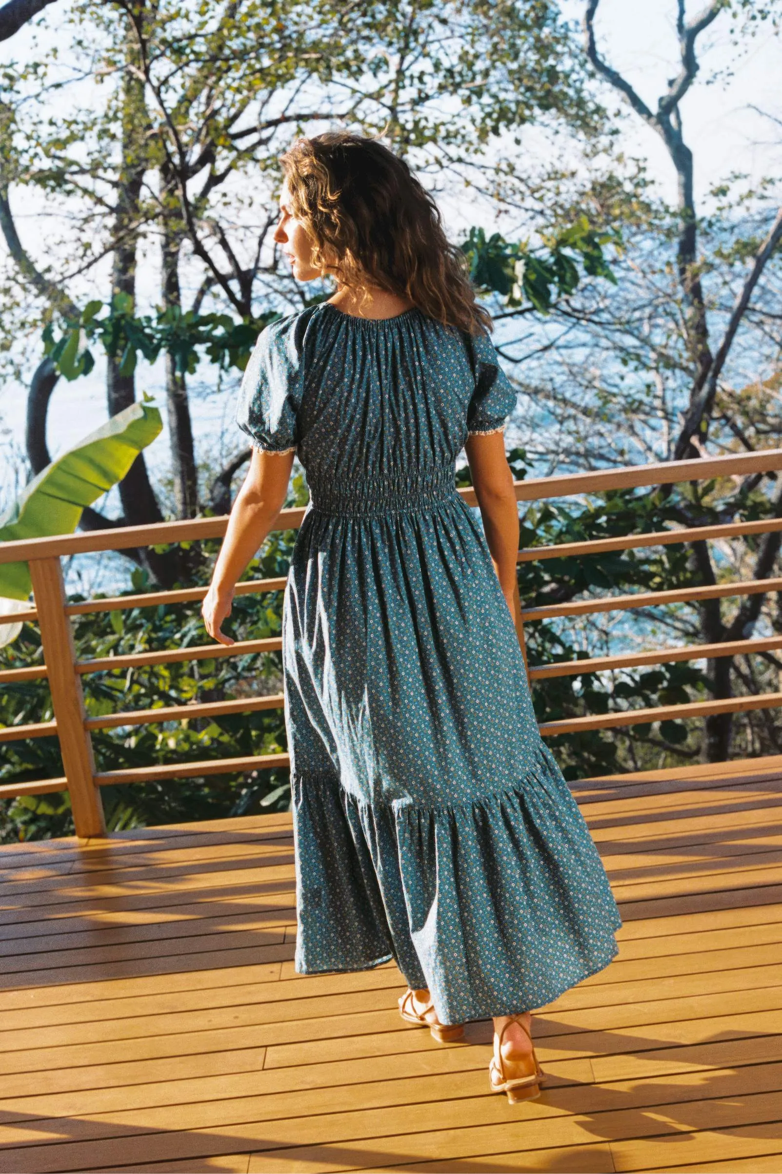 The Brynne Dress | Essence Blue