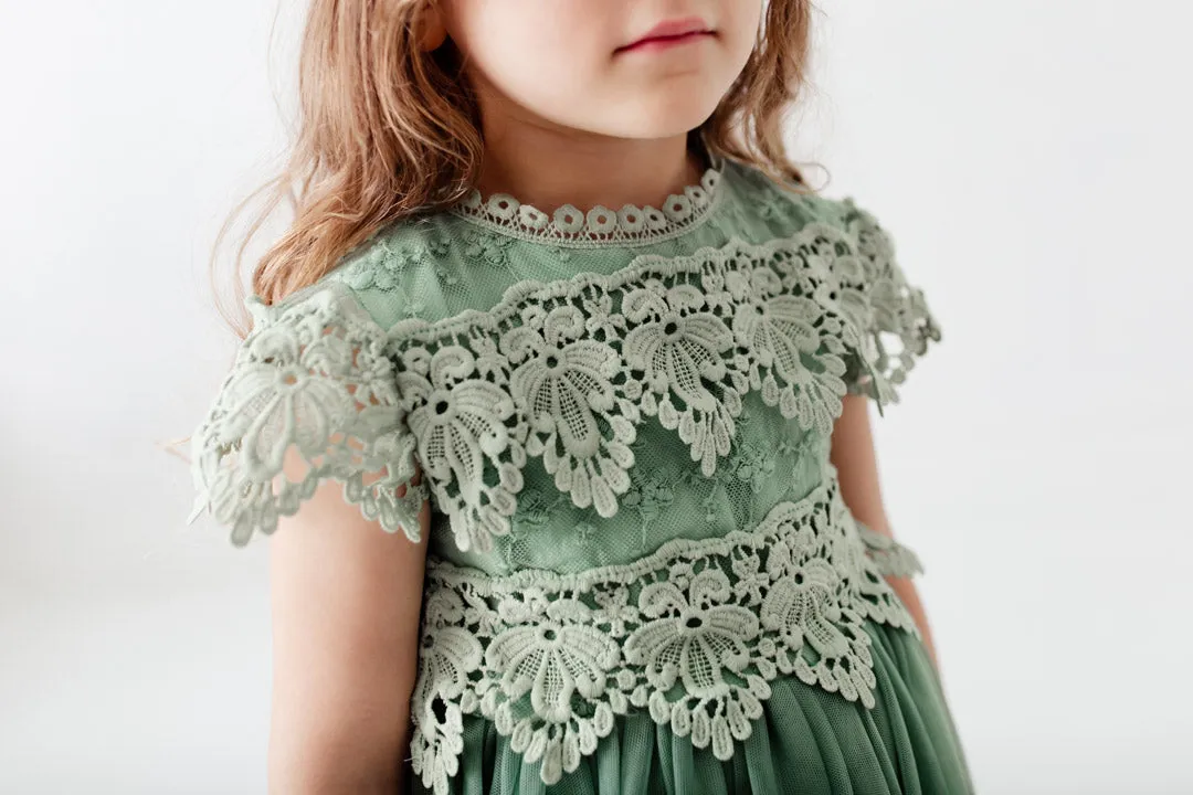 The Sienna Dress - Sage