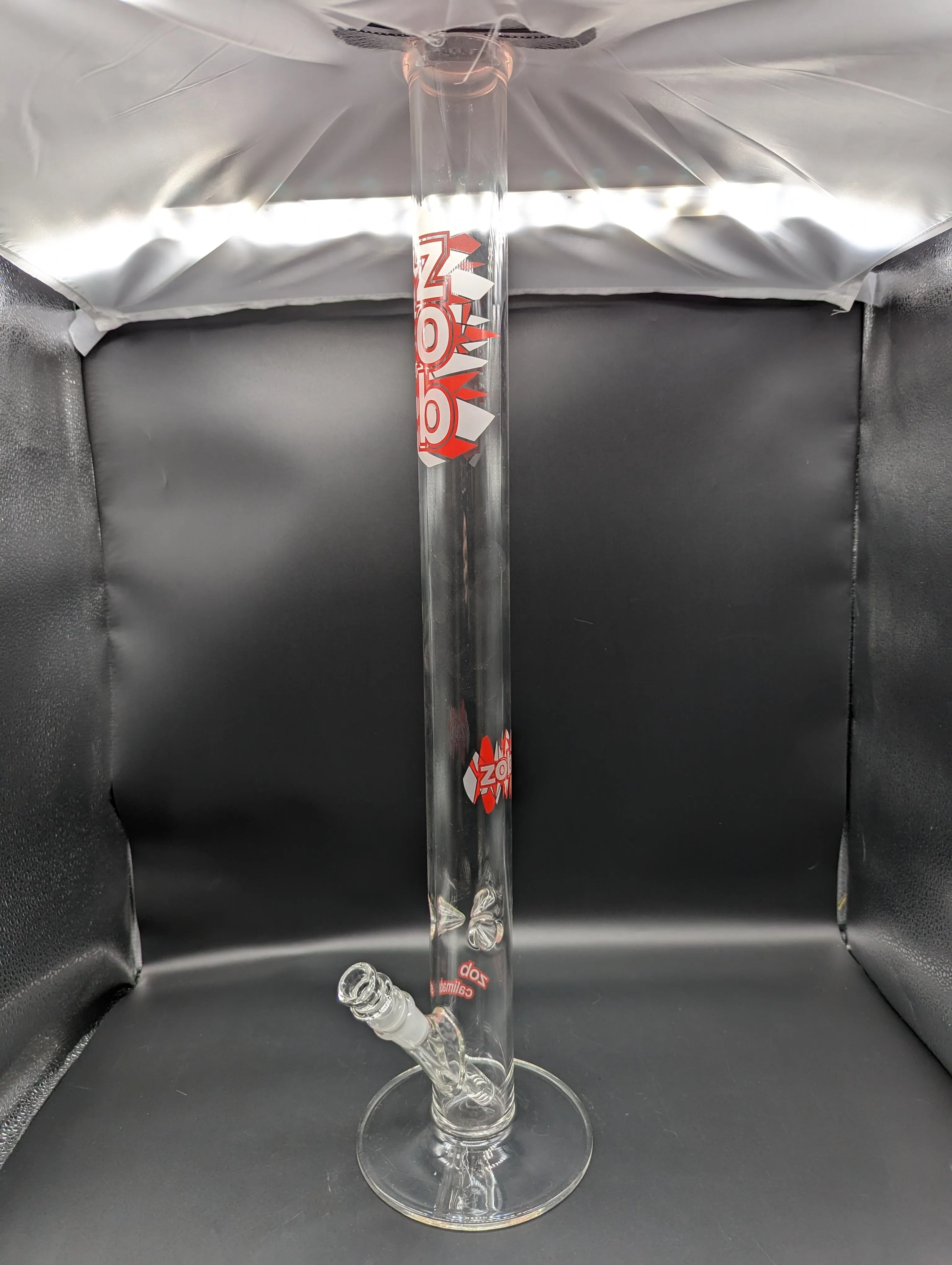 ZOB Glass 24 Straight Tube Water Pipe