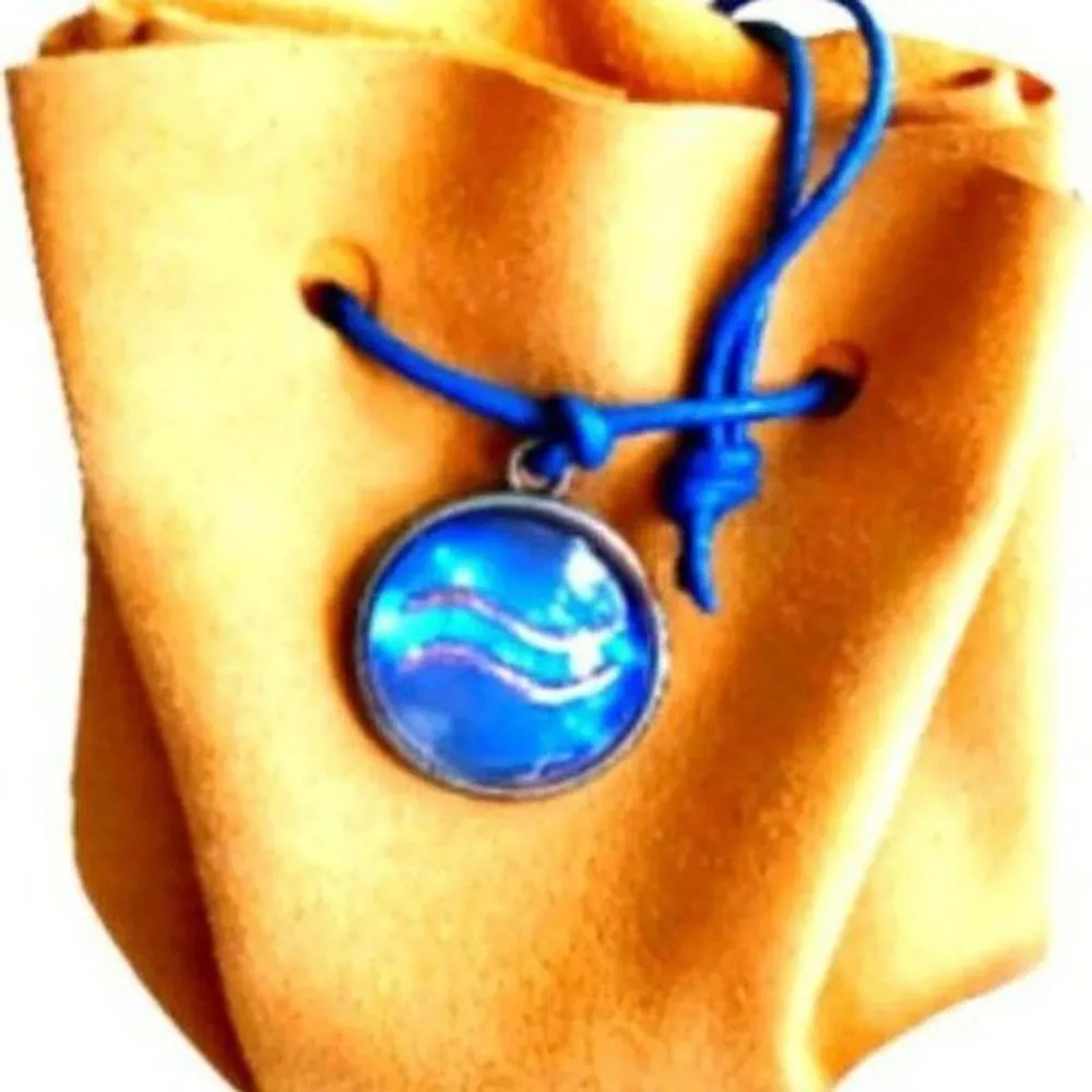 Zodiac Leather Pouch